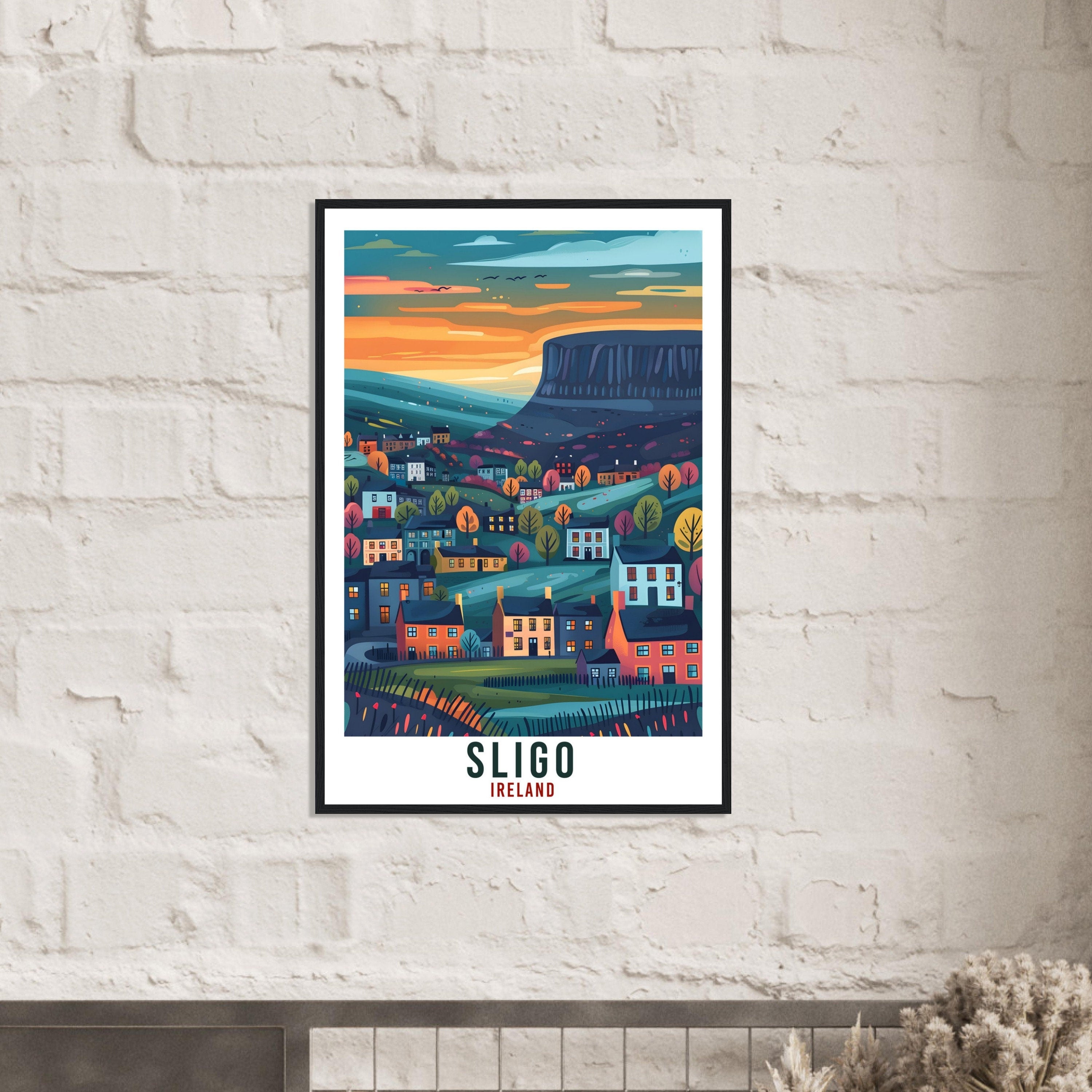 Sligo Travel Print Ireland Wall Art Wall Hanging Home Living Décor Sligo Gift Art Lovers Gift Sligo Irish Artwork Gift Ireland Travel Poster