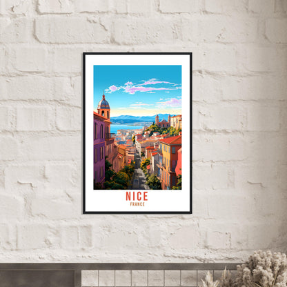 Nice France Travel Print Wall Art Nice Wall Hanging Home Décor Nice Gift Art Lovers France Art Lover Gift Nice Print Nice City France Print