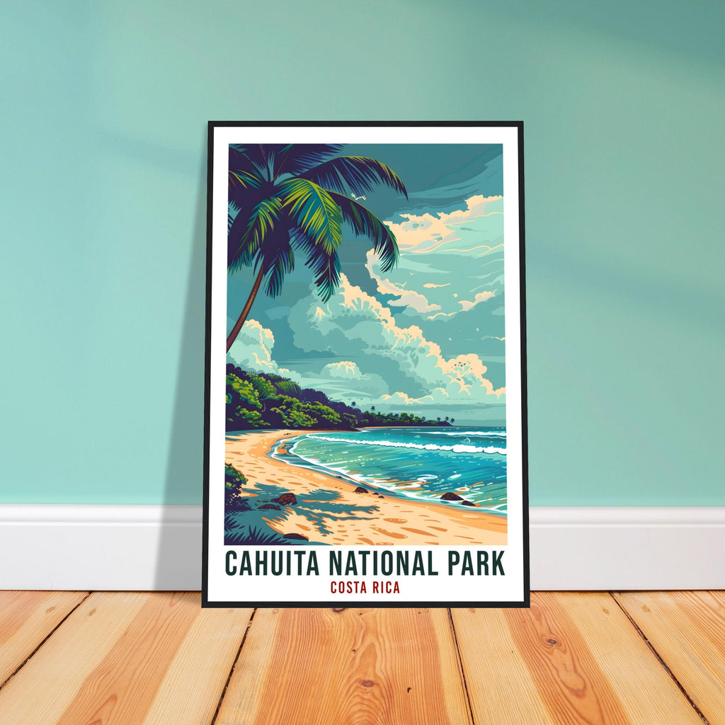 Cahuita National Park Costa Rica Travel Print Wall Art Wall Hanging Home Décor Cahuita Gift Artwork Travel Art Costa Rica Travel Poster
