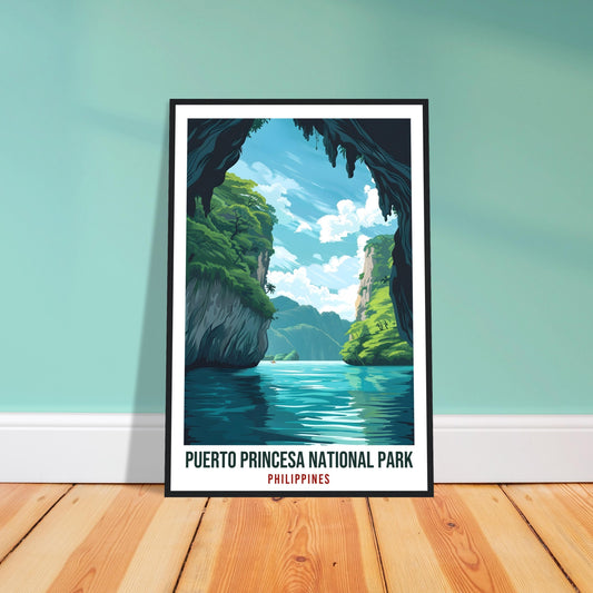 Puerto Princesa National Park Philippines Travel Print Wall Art Wall Hanging Décor Puerto Princesa Gift Artwork Travel Art Travel Poster