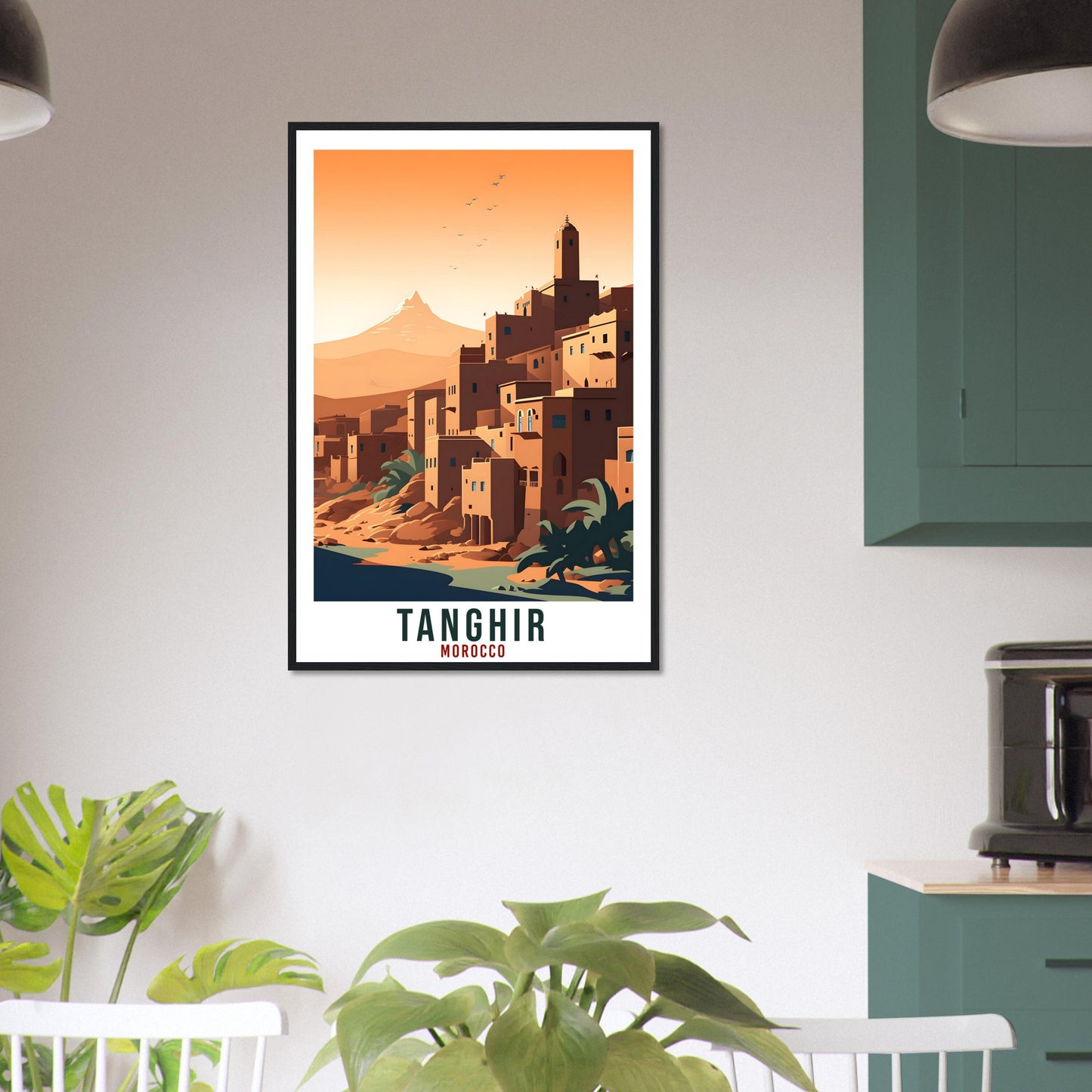 Tanghir Morocco Travel Print Wall Art Wall Hanging Home Décor Tanghir Gift Art Lovers Morocco Artwork Gift Print African Landmark Poster