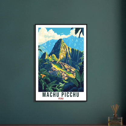 Machu Picchu Peru Travel Print Peru Home Decor Wall Art Gift Wall Hanging Art Lover Machu Picchu Peru Artwork Travel Poster Peru Travel Art
