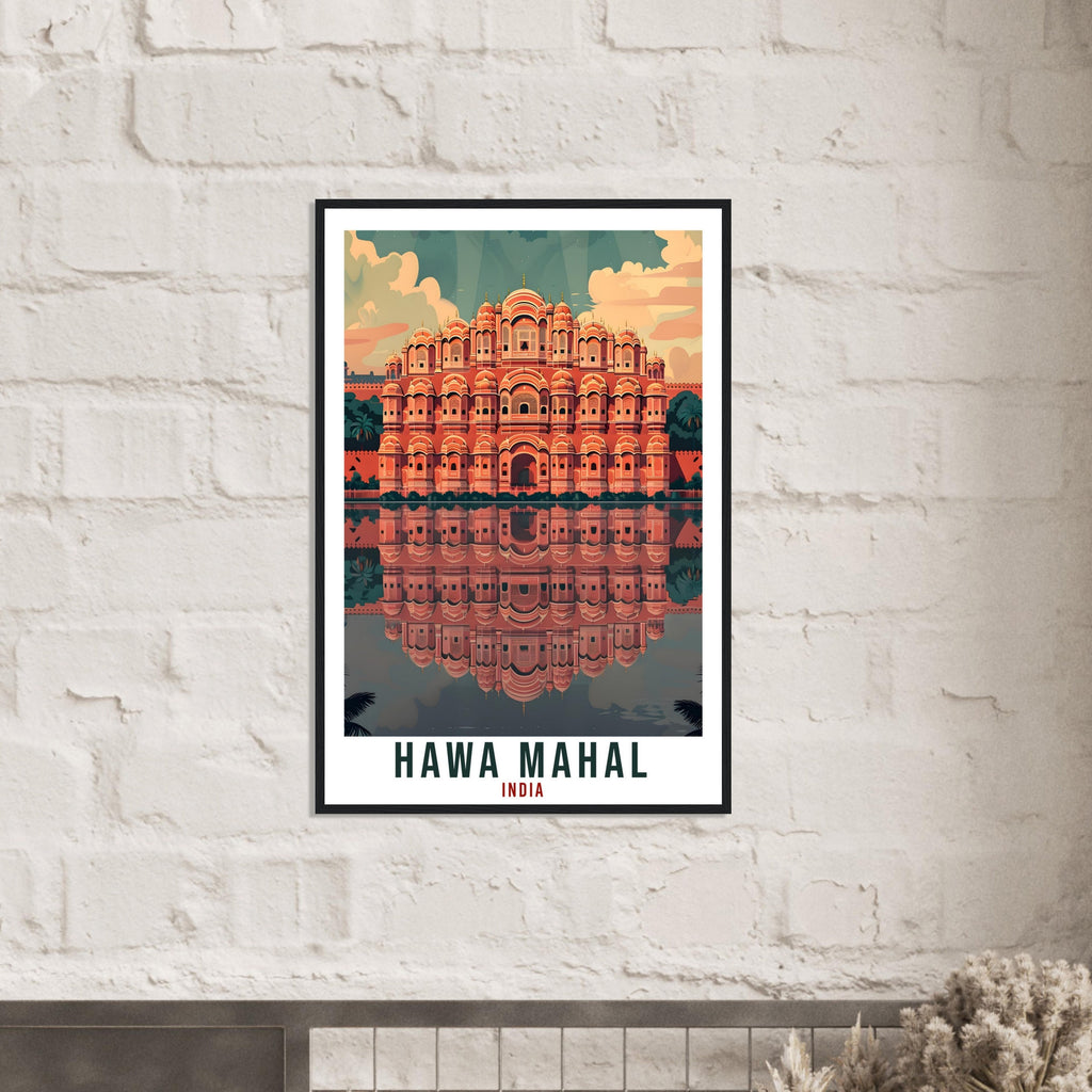 Hawa Mahal Travel Print India Home Decoration Wall Art Gift Wall Hanging Art Lover Indian Artwork India Hawa Mahal Travel Poster Print