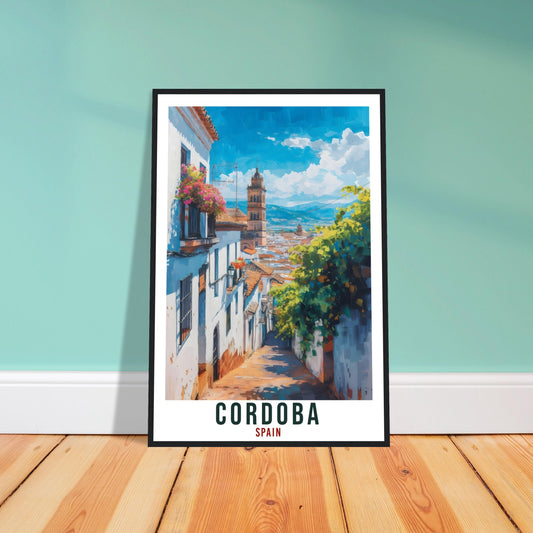 Cordoba Travel Print Spain Home Decoration Cordoba Spanish City Wall Art Gift Wall Hanging Art Lover Spain Artwork Cordoba Travel Poster