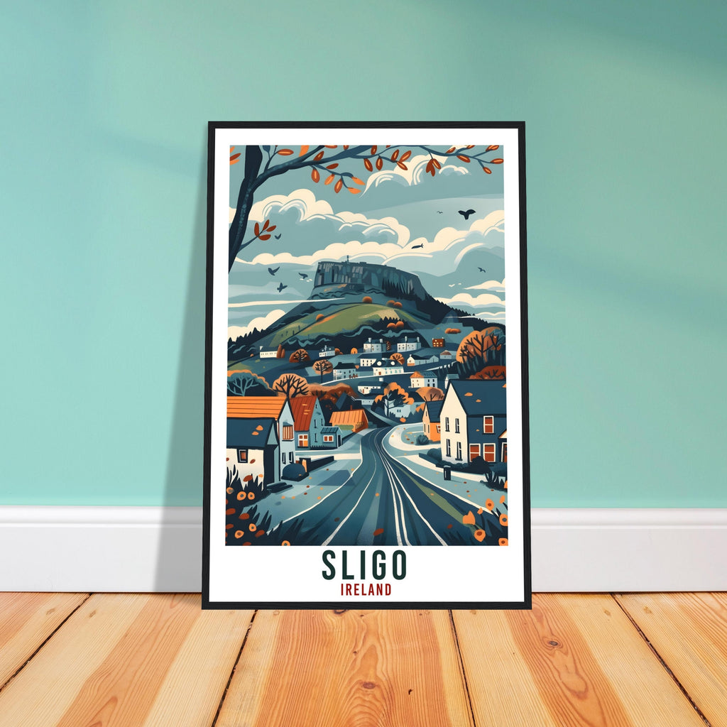 Sligo Travel Poster Ireland Wall Art Sligo Wall Hanging Home Living Décor Sligo Gift Art Lovers Gift Irish Artwork Gift Ireland Travel Print