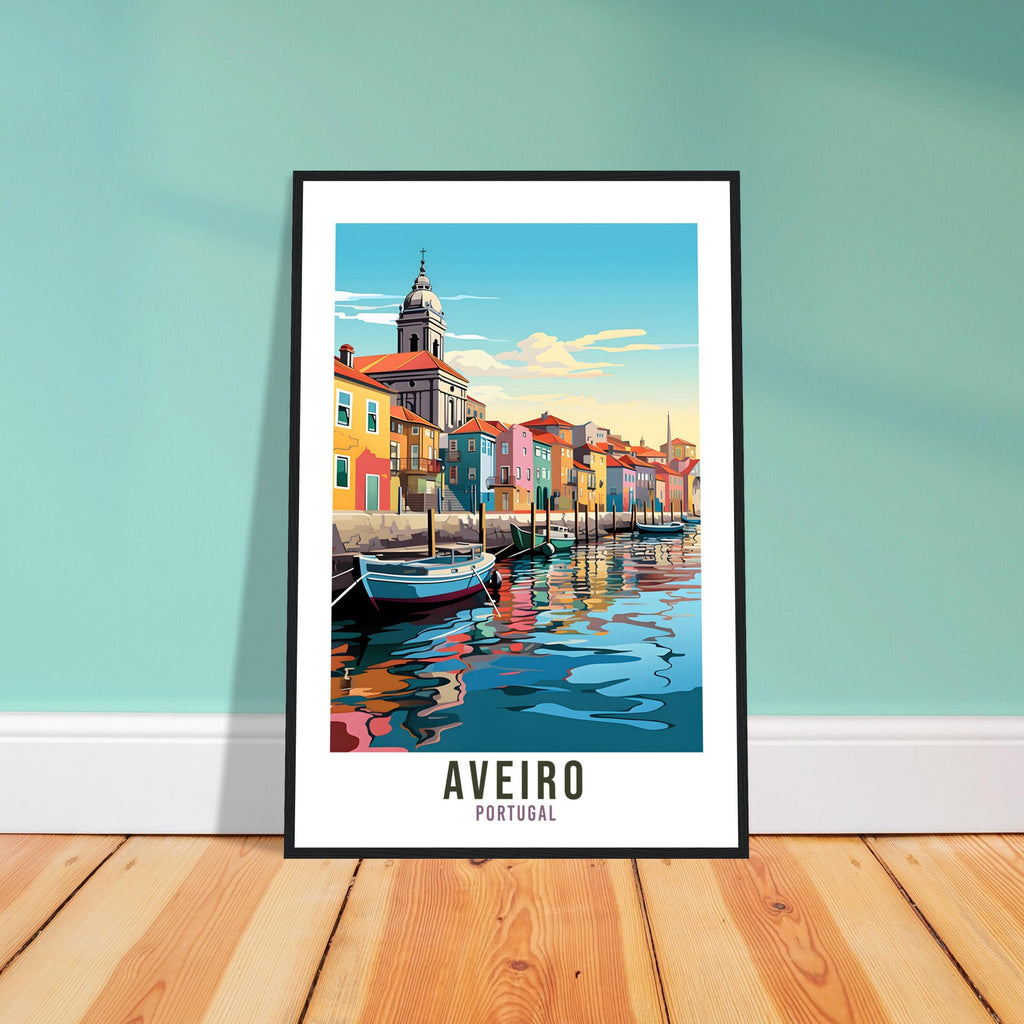 Aveiro Travel Print Wall Art Aveiro Home Decor Aveiro Wall Hanging Gift Portugal Travel Gift Portugal Wall Decor Aveiro Travel Decor Gift