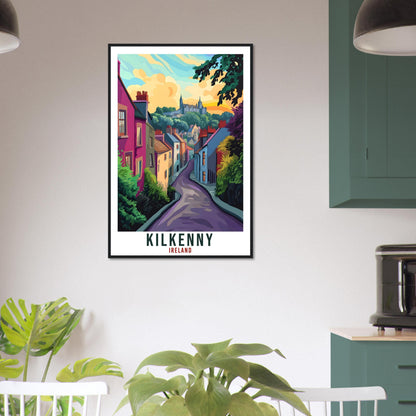 Kilkenny Travel Print Ireland Home Decor Kilkenny Wall Art Gift Wall Hanging Art Lover Kilkenny Irish Artwork Travel Poster Ireland Travel