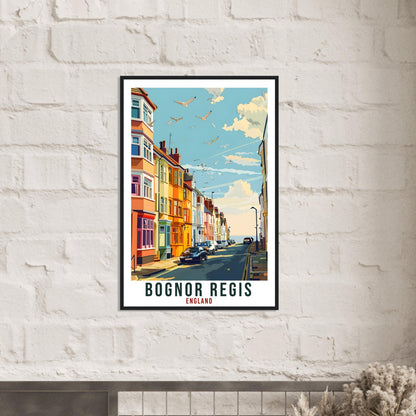 Bognor Regis Travel Print Wall Art Wall Hanging Home Living Décor Bognor Regis Gift Art Lovers UK Artwork Gift Print England Travel Poster