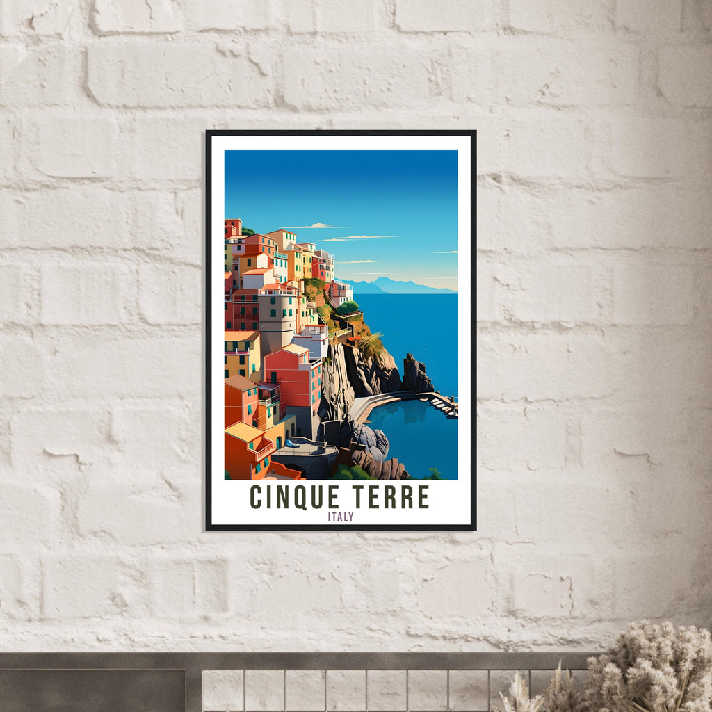 Cinque Terre Travel Print Wall Art Cinque Terre Wall Hanging Home Décor Cinque Terre Gift Art Lover Italy Artwork Cinque Terre Italy Poster