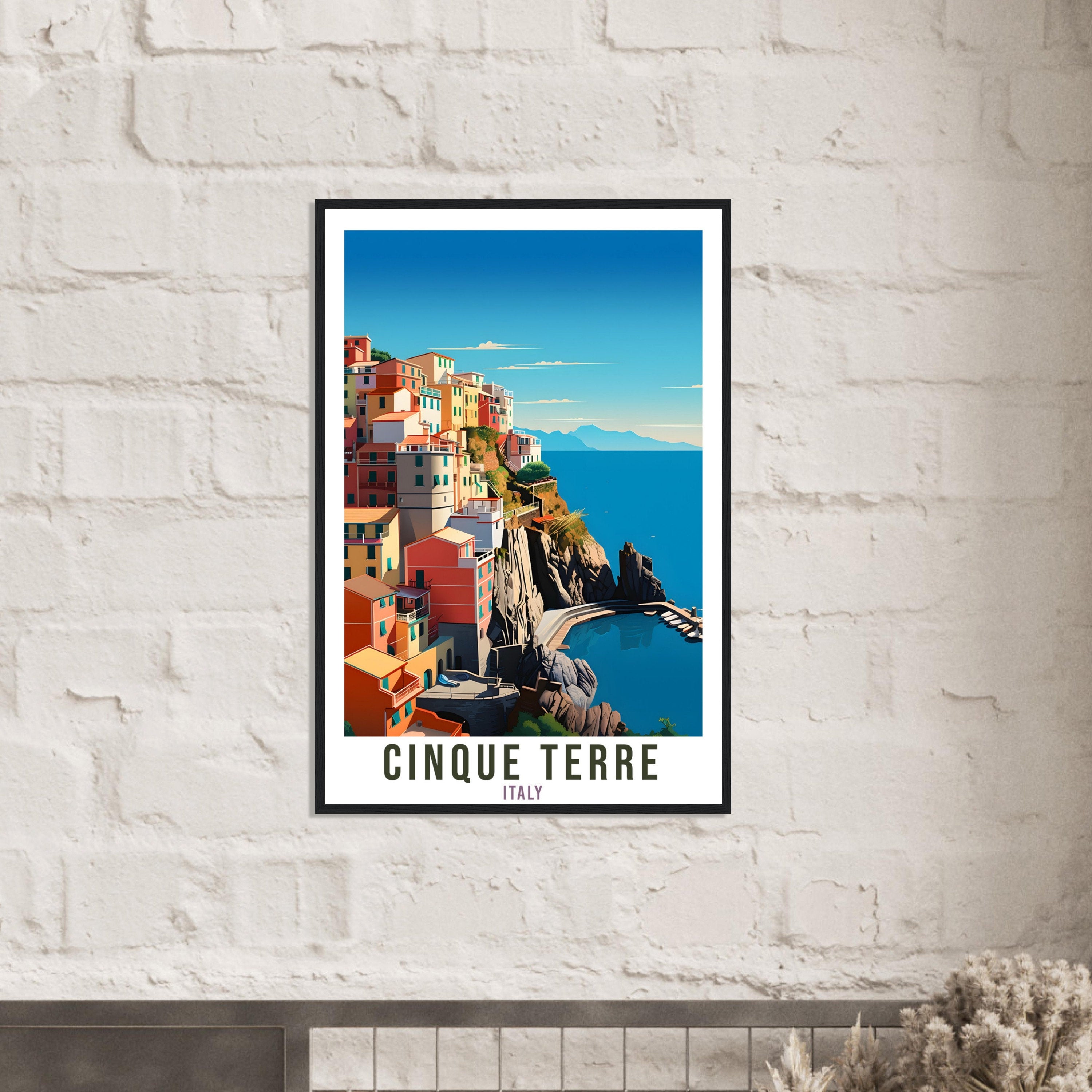 Cinque Terre Travel Print Wall Art Cinque Terre Wall Hanging Home Décor Cinque Terre Gift Art Lover Italy Artwork Cinque Terre Italy Poster