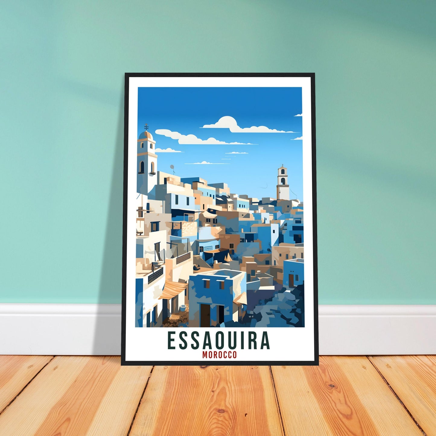 Essaouira Morocco Travel Print Wall Art Wall Hanging Home Décor Essaouira Gift Art Lovers Morocco Artwork Gift Print African Landmark Poster