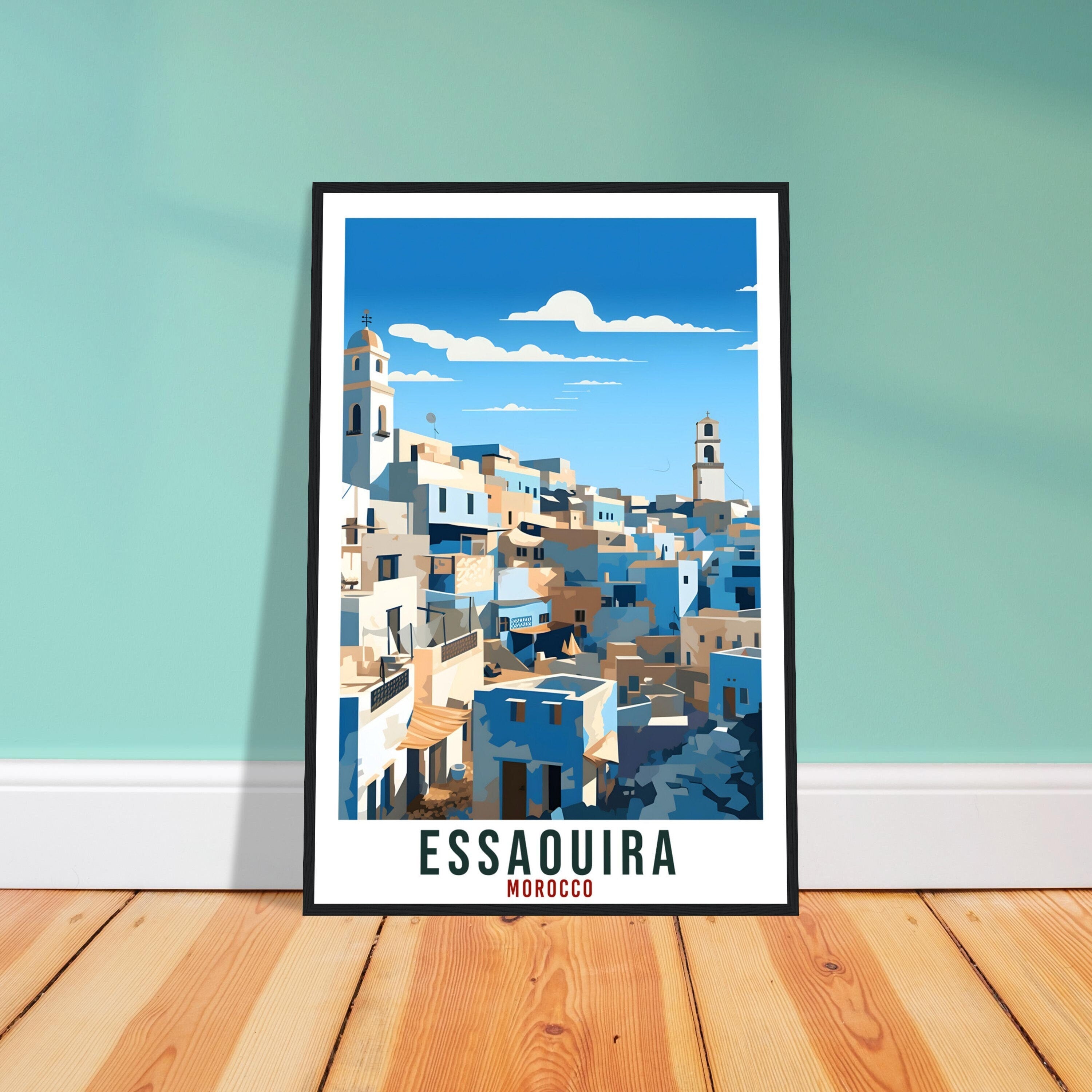 Essaouira Morocco Travel Print Wall Art Wall Hanging Home Décor Essaouira Gift Art Lovers Morocco Artwork Gift Print African Landmark Poster