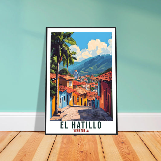 El Hatillo Travel Print Venezuela Home Decor Wall Art Gift Wall Hanging Art Lover El Hatillo Venezuelan Artwork Travel Poster Travel Gift
