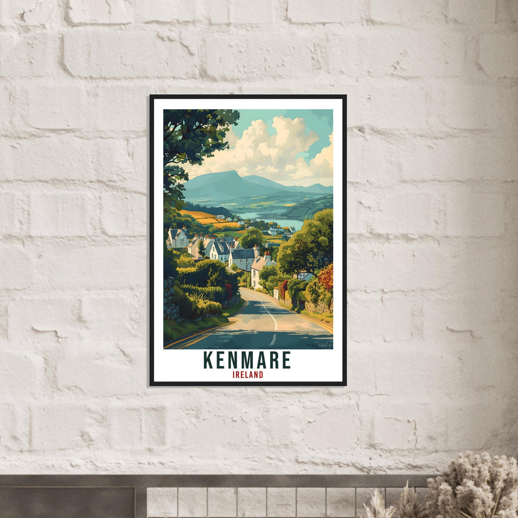 Kenmare Travel Print Ireland Home Decoration Kenmare Irish Wall Art Gift Wall Hanging Art Lover Irish Artwork Ireland Kenmare Travel Poster