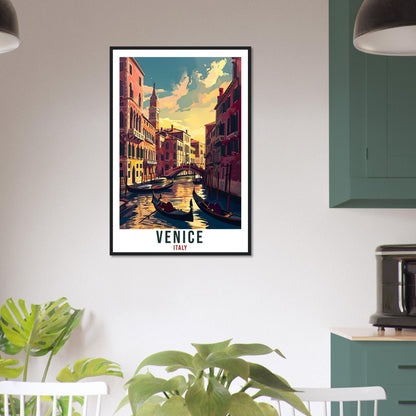Venice Travel Print Wall Art Venice Italy Wall Hanging Artwork Venice Art Gifts Venice Travel Poster Italy Home Decor Art Lovers Gift