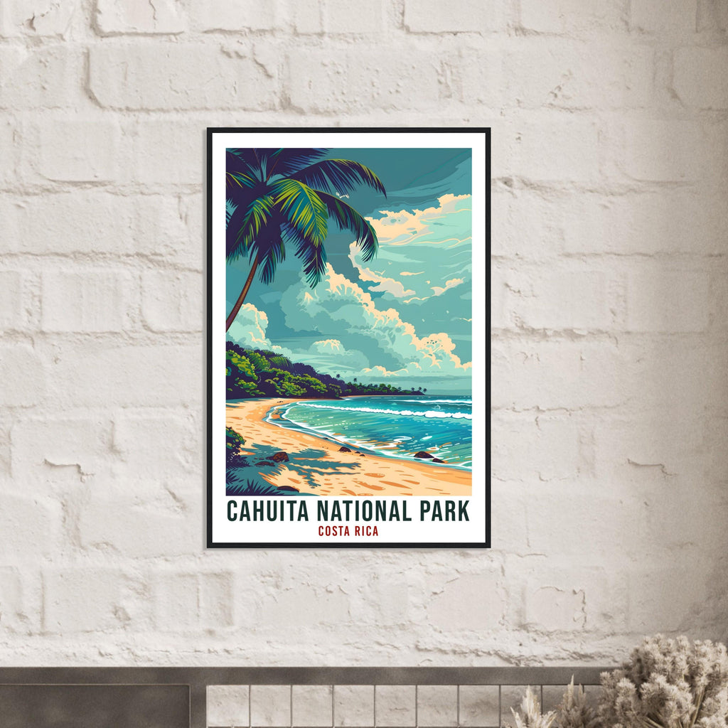 Cahuita National Park Costa Rica Travel Print Wall Art Wall Hanging Home Décor Cahuita Gift Artwork Travel Art Costa Rica Travel Poster