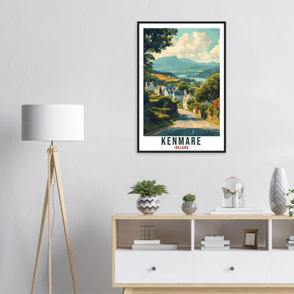 Kenmare Travel Print Ireland Home Decoration Kenmare Irish Wall Art Gift Wall Hanging Art Lover Irish Artwork Ireland Kenmare Travel Poster