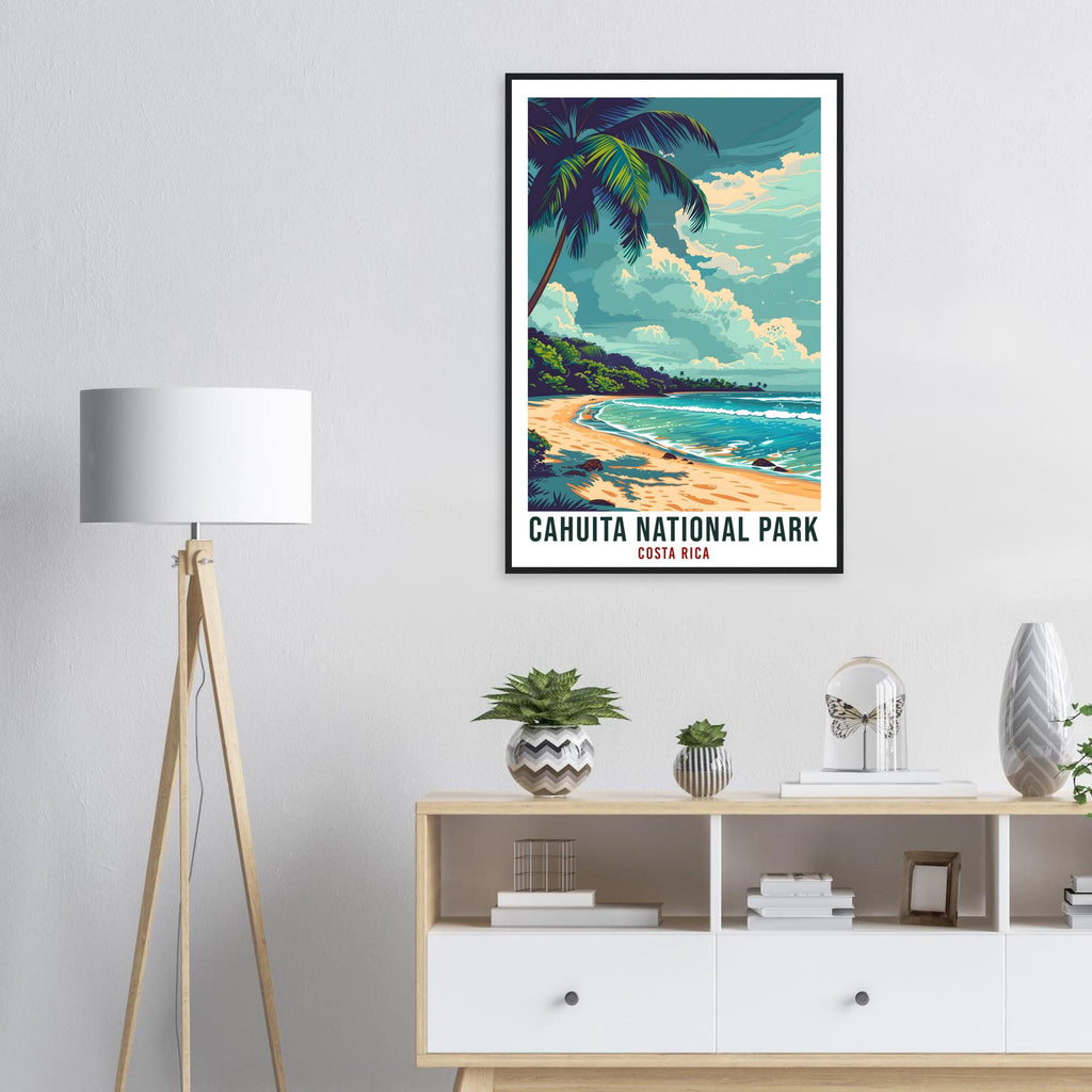 Cahuita National Park Costa Rica Travel Print Wall Art Wall Hanging Home Décor Cahuita Gift Artwork Travel Art Costa Rica Travel Poster