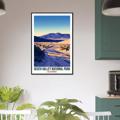 Death Valley National Park California USA Travel Print Wall Art Wall Hanging Décor Death Valley Gift Travel Art USA Artwork Travel Poster