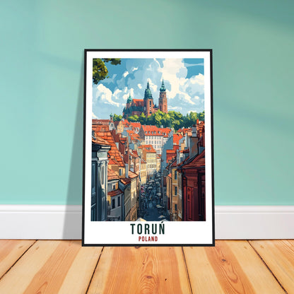 Toruń Travel Print Poland Home Decor Toruń Wall Art Gift Wall Hanging Art Lover Toruń Polish Artwork Travel Poster Poland Travel Artwork