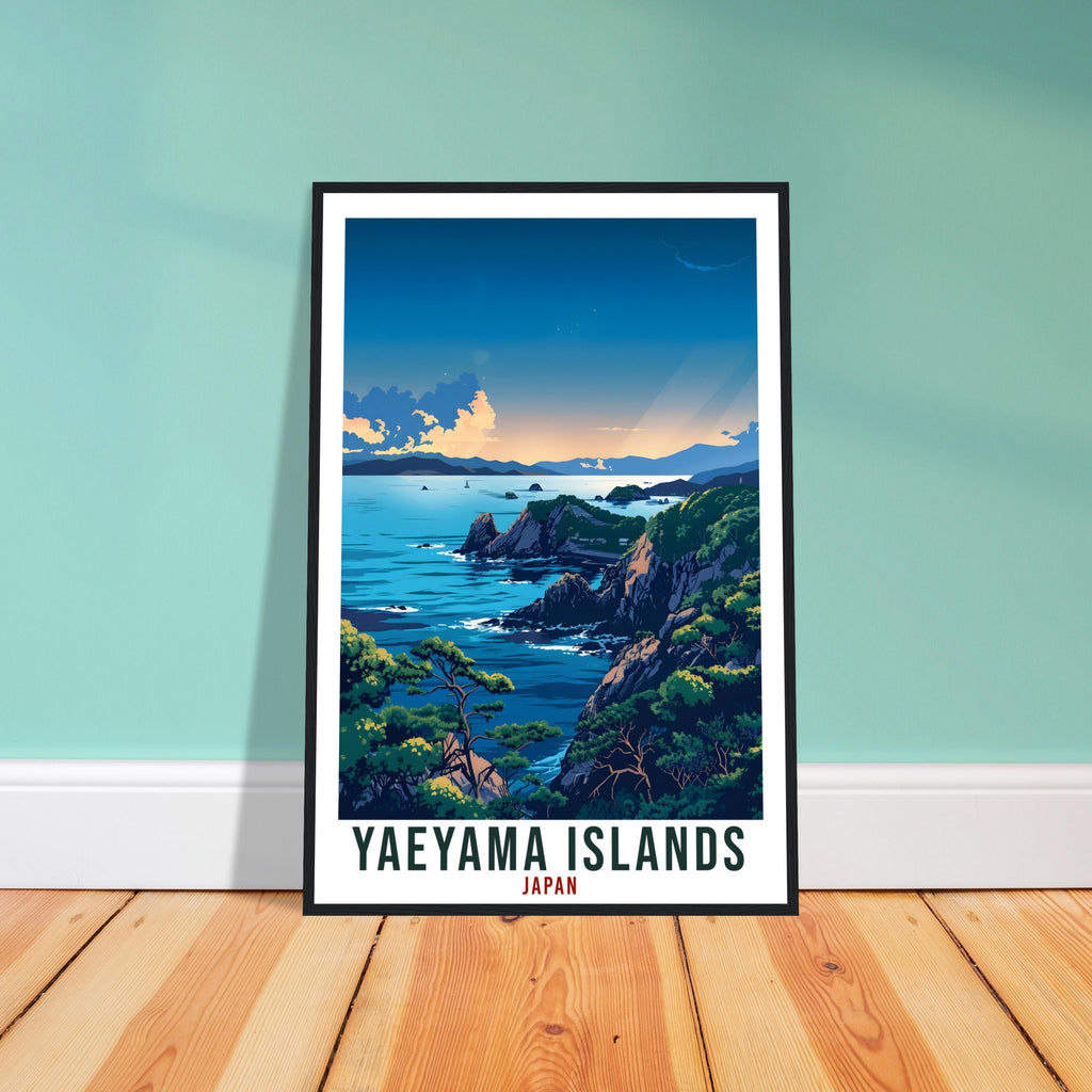 Yaeyama Islands Travel Print Japan Home Decoration Wall Art Gift Wall Hanging Art Lover Japanese Artwork Japan Yaeyama Islands Travel Poster