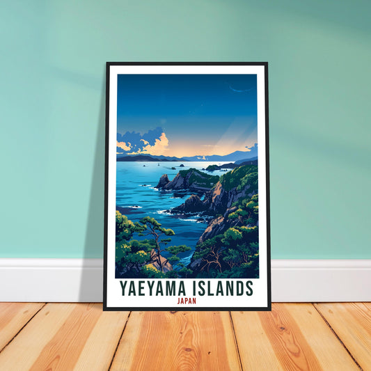 Yaeyama Islands Travel Print Japan Home Decoration Wall Art Gift Wall Hanging Art Lover Japanese Artwork Japan Yaeyama Islands Travel Poster