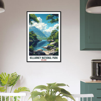 Killarney National Park Travel Print Ireland Home Decoration Wall Art Wall Hanging Art Lover Irish Artwork Ireland Killarney Travel Poster