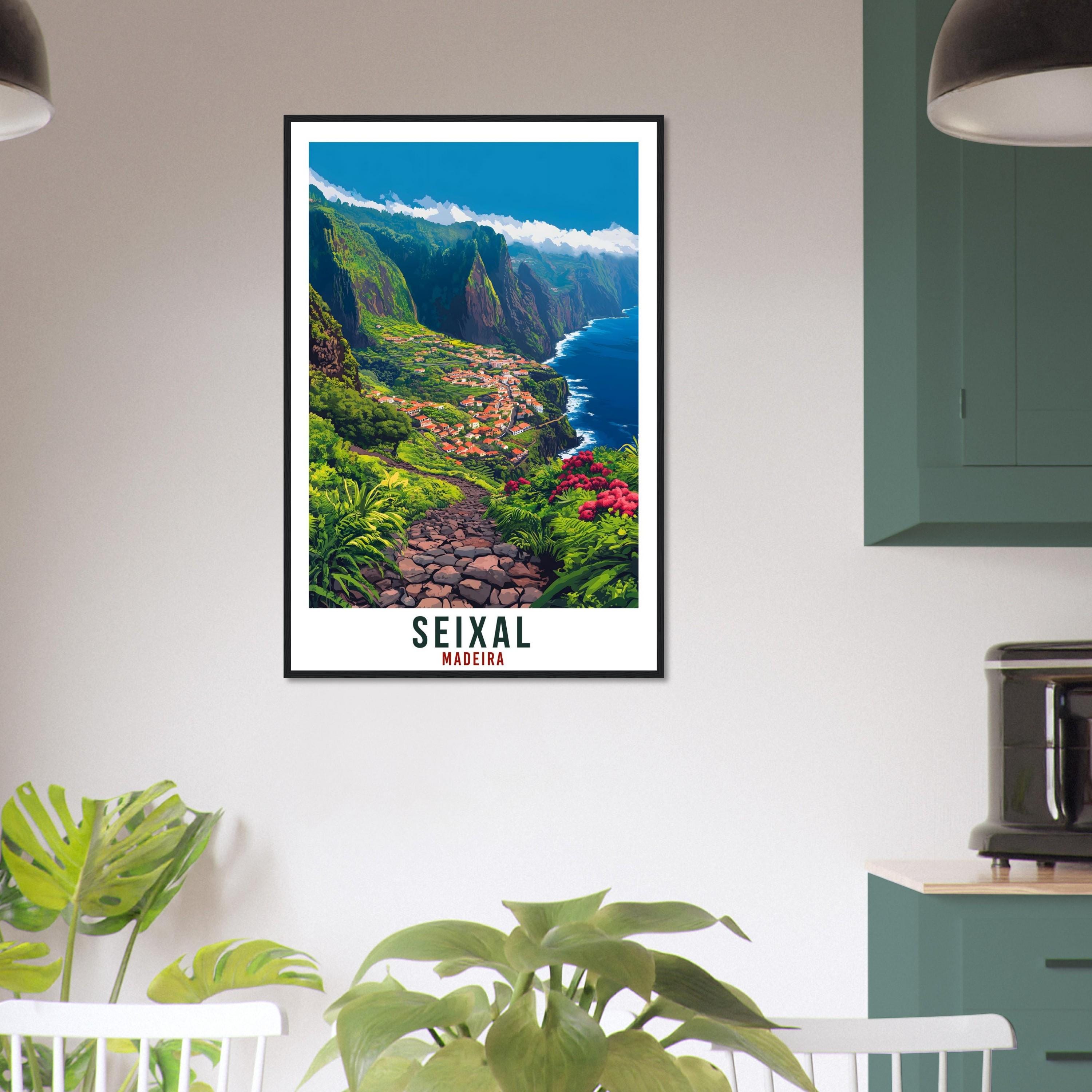 Seixal Madeira Travel Print | Premium Portugal Wall Art