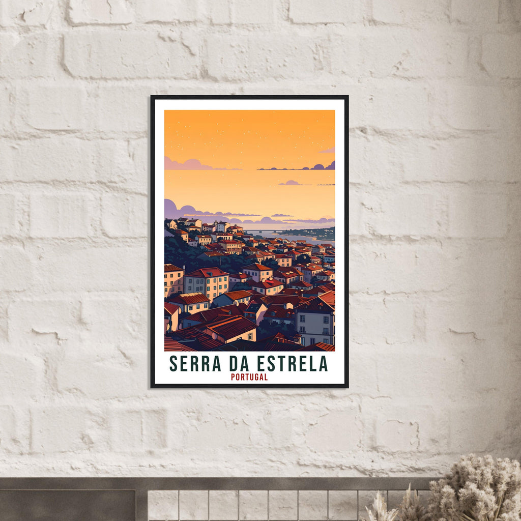 Serra Da Estrela Travel Print Portugal Wall Art Wall Hanging Home Décor Serra Da Estrela Gift Portugal Artwork Gift Portugal Travel Poster