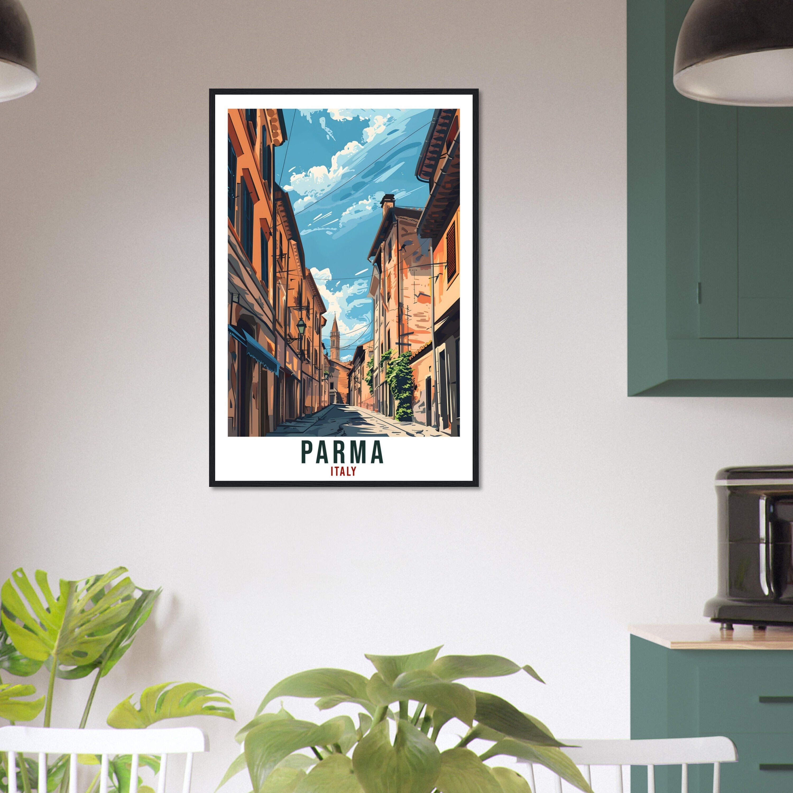 Parma Travel Print Italy Wall Art Parma Wall Hanging Home Living Décor Parma Gift Art Lovers Gift Italy Artwork Gift Italian Travel Poster
