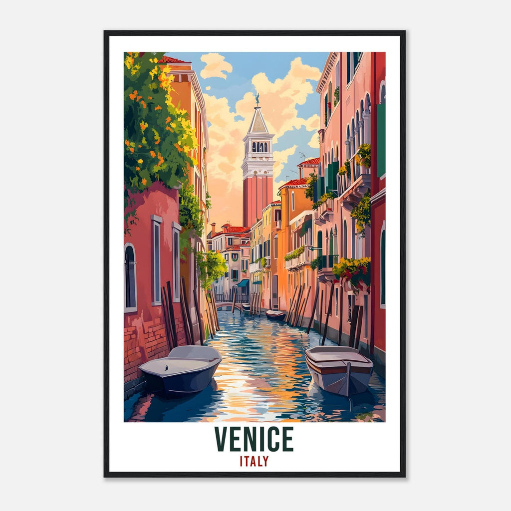 Venice Travel Print Italy Home Decor Venice Wall Art Gift Wall Hanging Art Lover Venice Italy Artwork Travel Poster Italian Travel Art