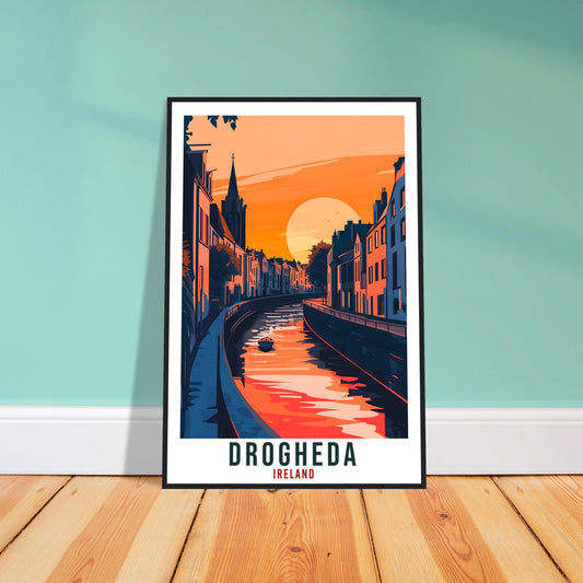 Drogheda Travel Print Ireland Home Decor Drogheda Wall Art Gift Wall Hanging Art Lover Drogheda Irish Artwork Travel Poster Ireland Travel