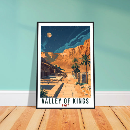 Valley Of Kings Egypt Travel Print Wall Art Wall Hanging Home Décor Valley Of Kings Gift Art Lovers Egypt Artwork Gift Print African Poster