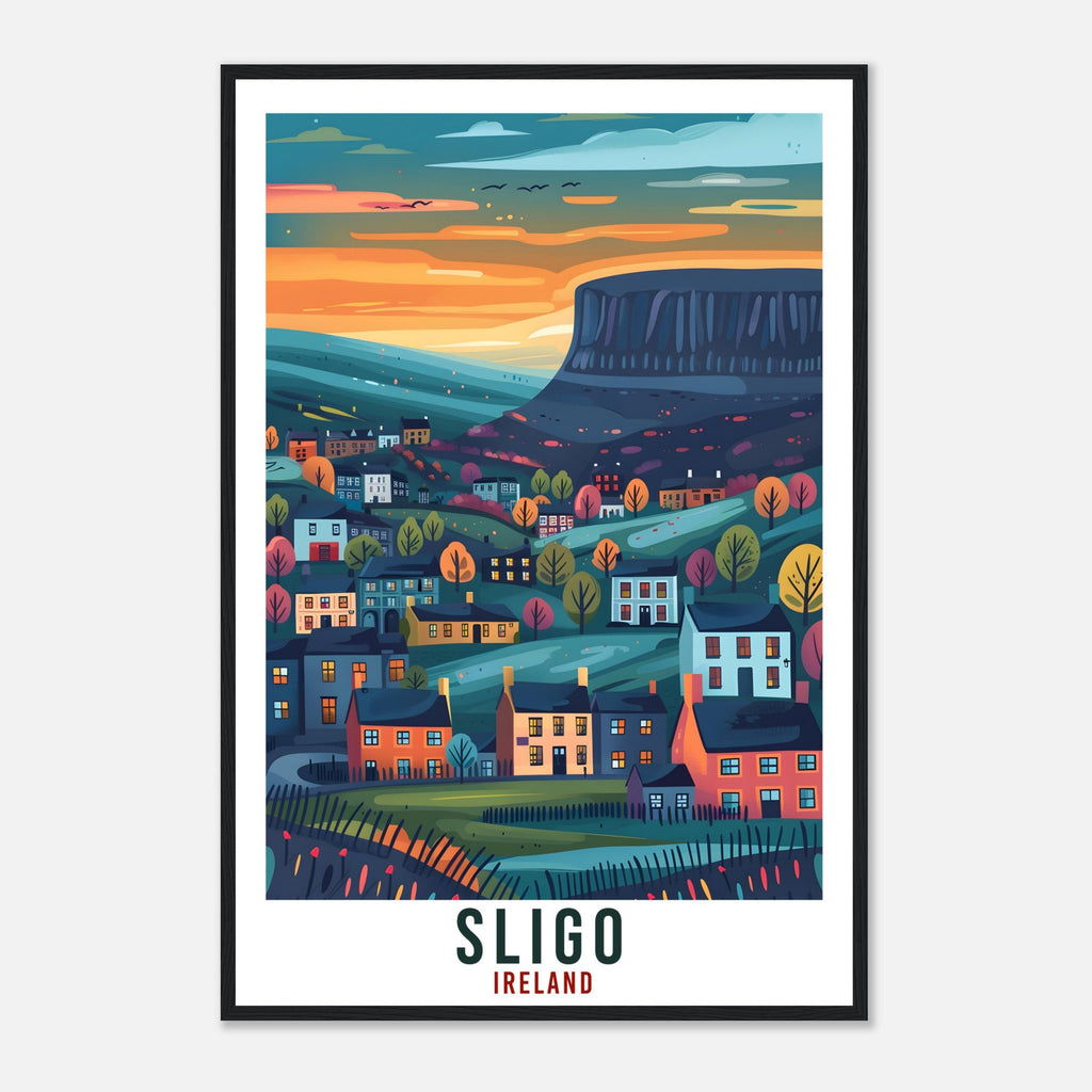 Sligo Travel Print Ireland Wall Art Wall Hanging Home Living Décor Sligo Gift Art Lovers Gift Sligo Irish Artwork Gift Ireland Travel Poster