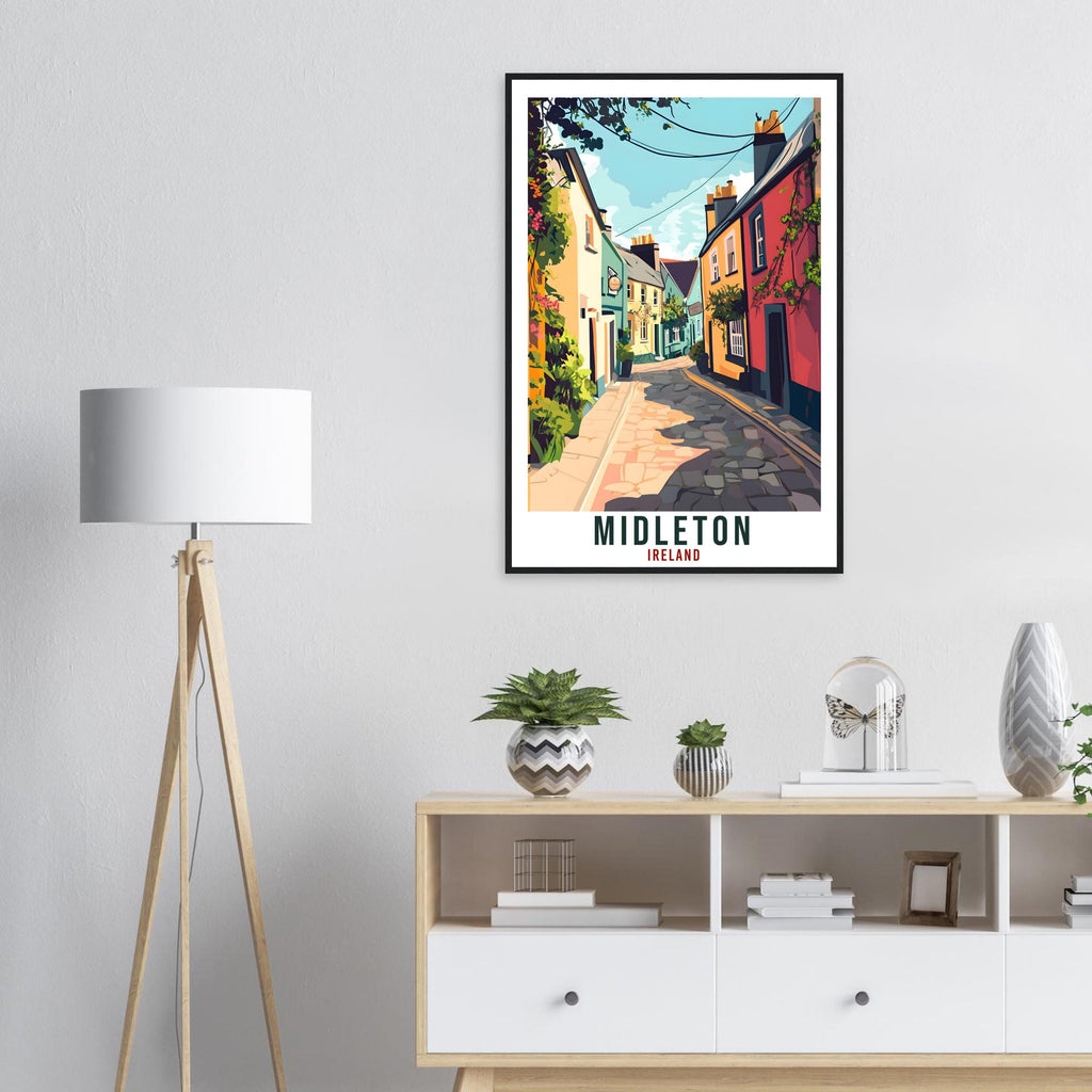 Midleton Travel Print Ireland Home Decor Midleton Wall Art Gift Wall Hanging Art Lover Midleton Irish Artwork Travel Poster Ireland Travel