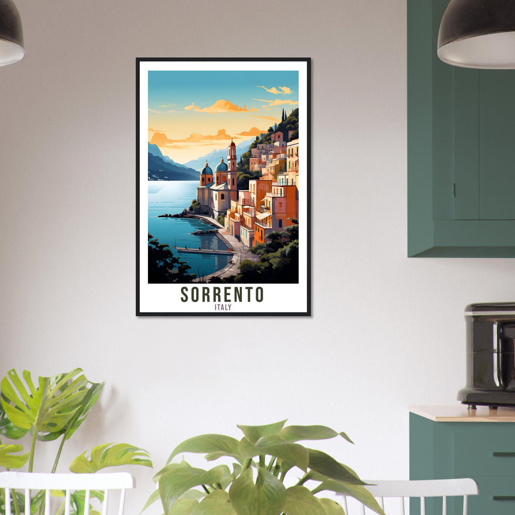 Sorrento Travel Print Wall Art Sorrento Wall Hanging Home Décor Sorrento Gift Art Lovers Italian Artwork Gift Print Sorrento Italian Poster