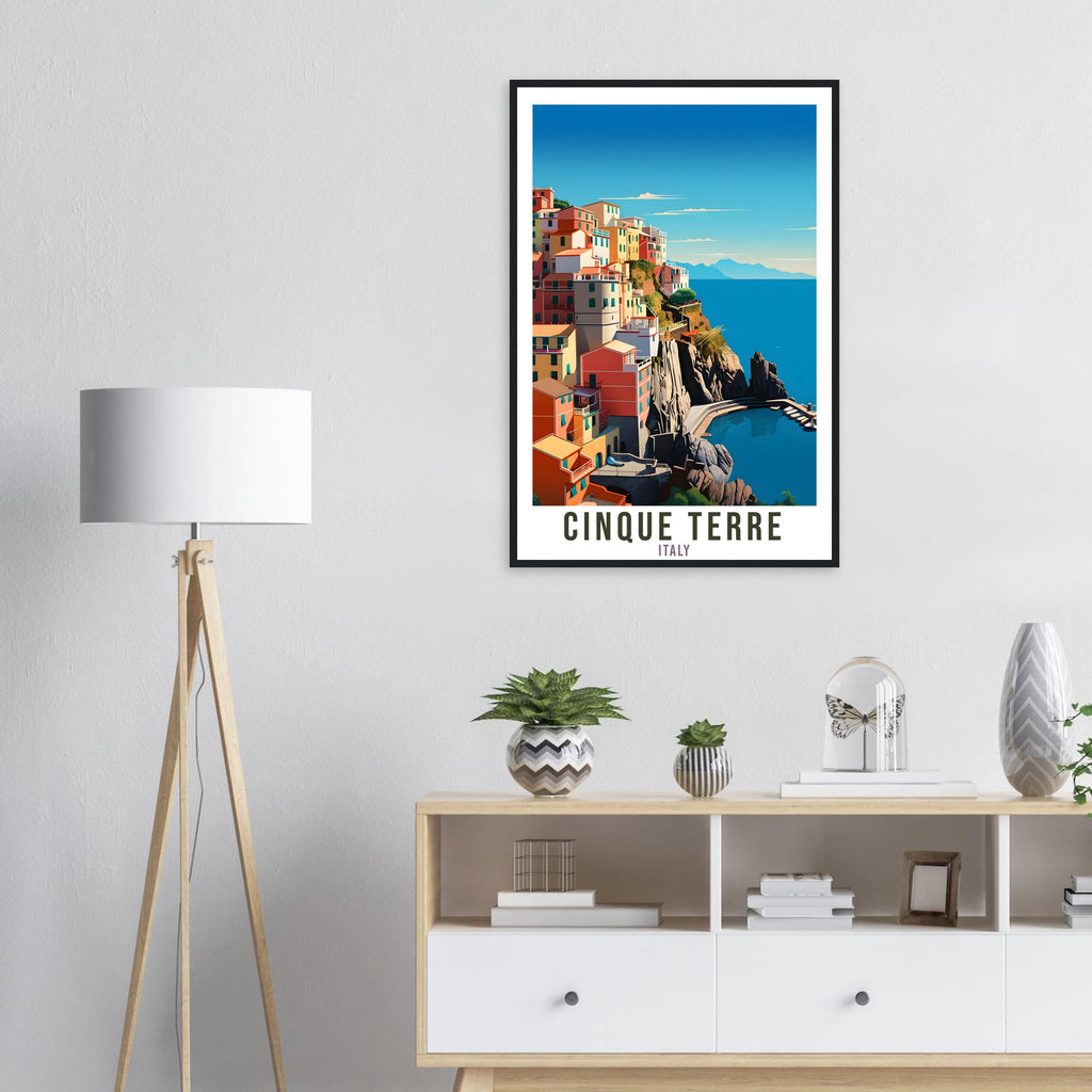 Cinque Terre Travel Print Wall Art Cinque Terre Wall Hanging Home Décor Cinque Terre Gift Art Lover Italy Artwork Cinque Terre Italy Poster