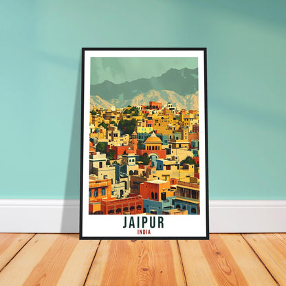 Jaipur Travel Print India Home Decoration Wall Art Gift Wall Hanging Art Lover Indian Artwork India Jaipur Travel Poster Cityscape Print