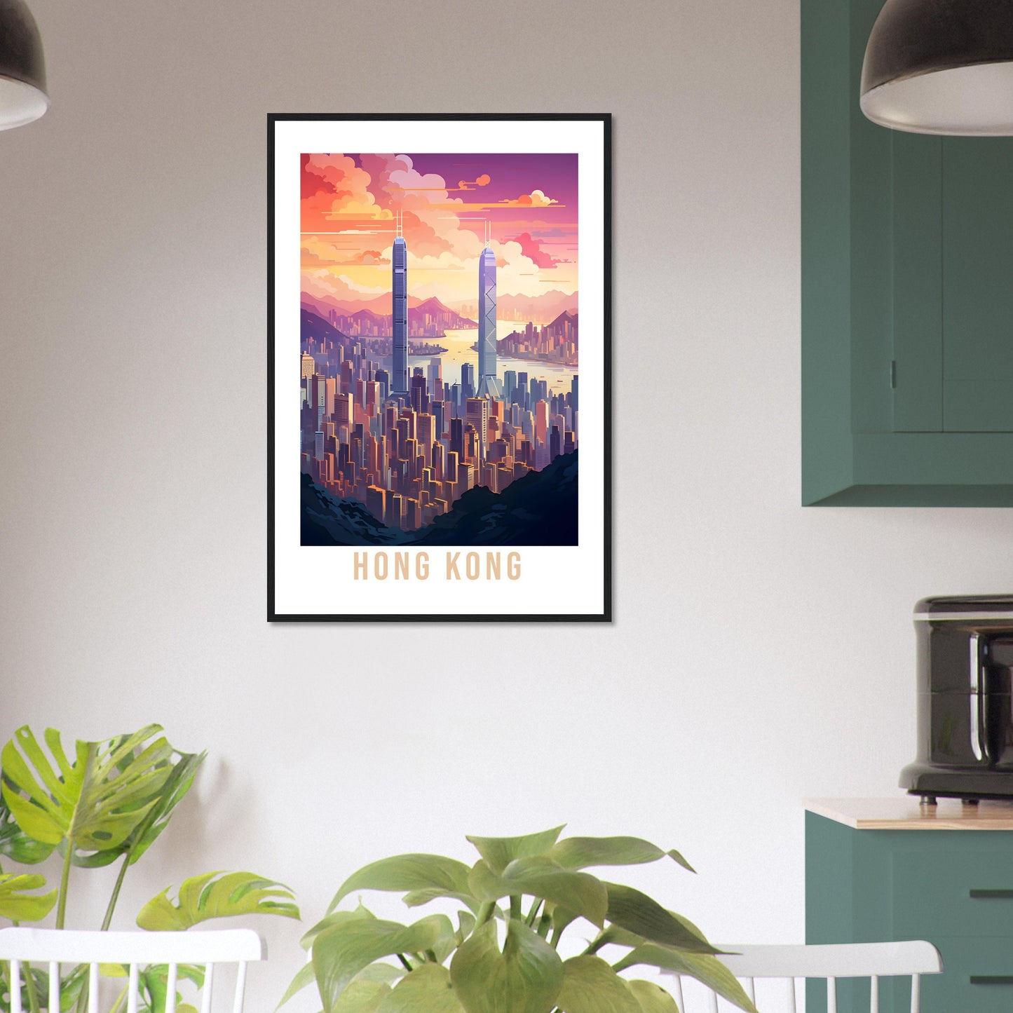 Hong Kong Travel Print Wall Art Hong Kong Home Decor Gift Holiday Print Art Print Hong Kong Travel Poster Hong Kong Art Print Cityscape