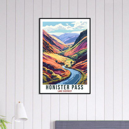 Honister Pass Travel Print Lake District Decor Honister Pass Wall Art Wall Hanging Art Lover Lake District Artwork Travel Poster Cumbria