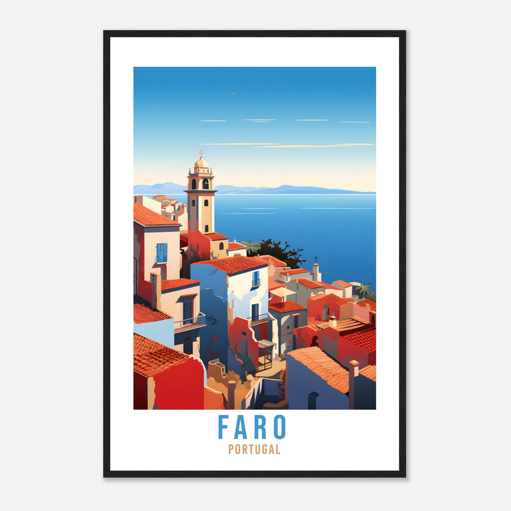Faro Travel Print Wall Art Faro Home Decor Faro Wall Hanging Faro Gift Portugal Travel Gift Portugal Wall Decor Faro Travel Decor Faro Gift