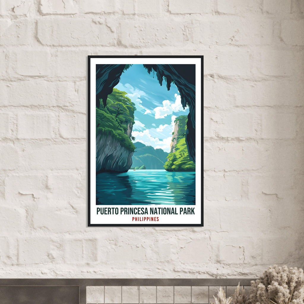Puerto Princesa National Park Philippines Travel Print Wall Art Wall Hanging Décor Puerto Princesa Gift Artwork Travel Art Travel Poster