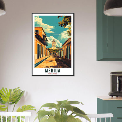 Merida Travel Print Venezuela Home Decor Merida Wall Art Gift Wall Hanging Art Lover Merida Venezuelan Artwork Travel Poster Travel Art