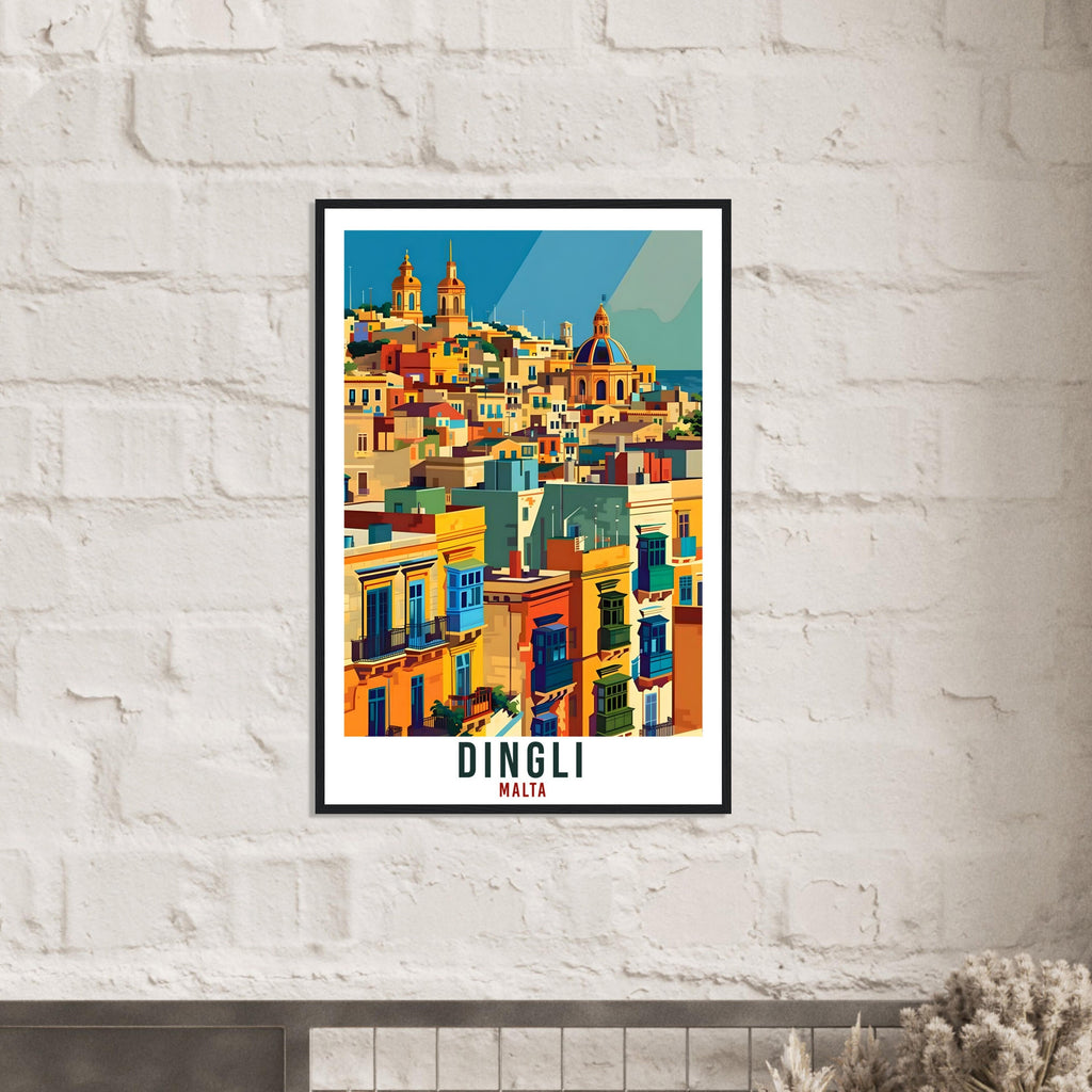 Dingli Travel Print Malta Wall Art Wall Hanging Home Living Décor Dingli Gift Art Lovers Gift Malta Artwork Gift Dingli Malta Travel Poster
