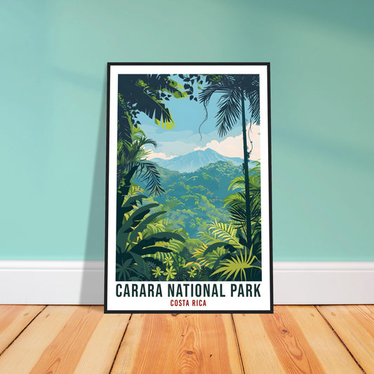 Carara National Park Costa Rica Travel Print Wall Art Wall Hanging Home Décor Carara Gift Artwork Travel Art Costa Rica City Travel Poster