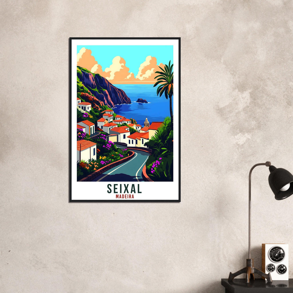 Seixal Madeira Portugal Travel Poster Featuring Travel Print | Premium Wall Art Gift