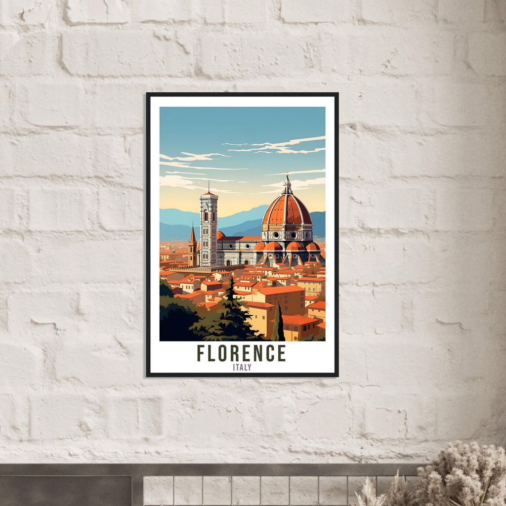 Florence Travel Print Wall Art Florence Wall Hanging Home Décor Florence Gift Art Lovers Italian Artwork Gift Print Florence Italy Print