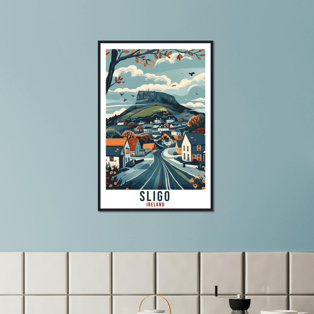 Sligo Travel Poster Ireland Wall Art Sligo Wall Hanging Home Living Décor Sligo Gift Art Lovers Gift Irish Artwork Gift Ireland Travel Print