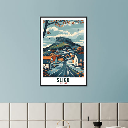 Sligo Travel Poster Ireland Wall Art Sligo Wall Hanging Home Living Décor Sligo Gift Art Lovers Gift Irish Artwork Gift Ireland Travel Print