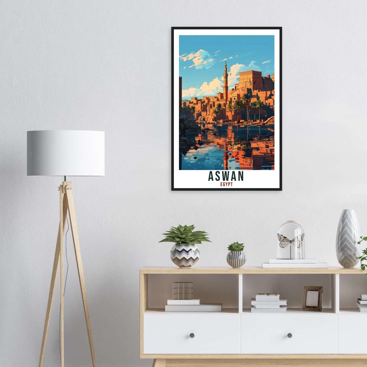Aswan Egypt Travel Print Aswan Wall Art Wall Hanging Home Décor Aswan Gift Art Lovers Egypt Artwork Gift Print African Landmark Poster